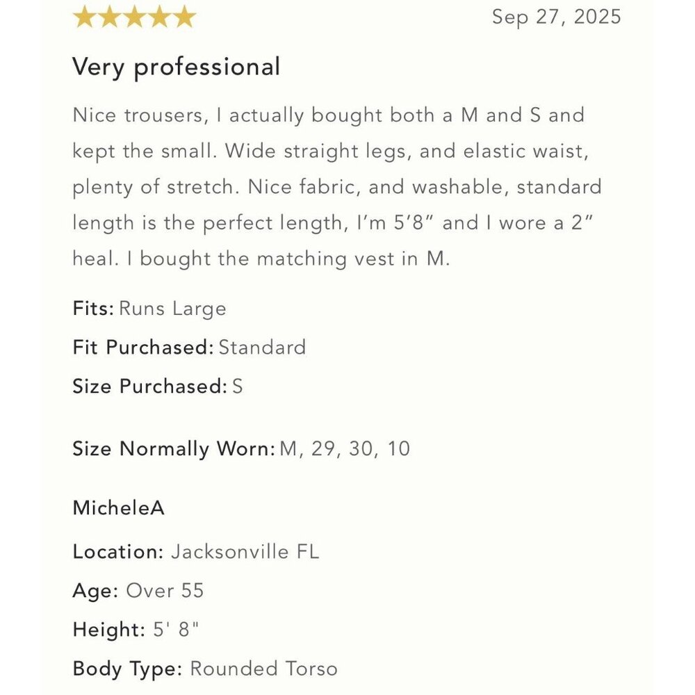 NWT Size M- The Avery Pleated Wide Leg  Trousers Maeve 100% Linen (NWT US$ 148) - Picture 16 of 16